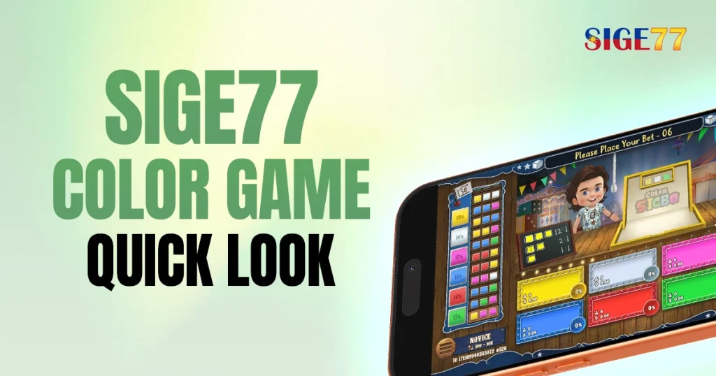 Sige77 Color Game Quick Look