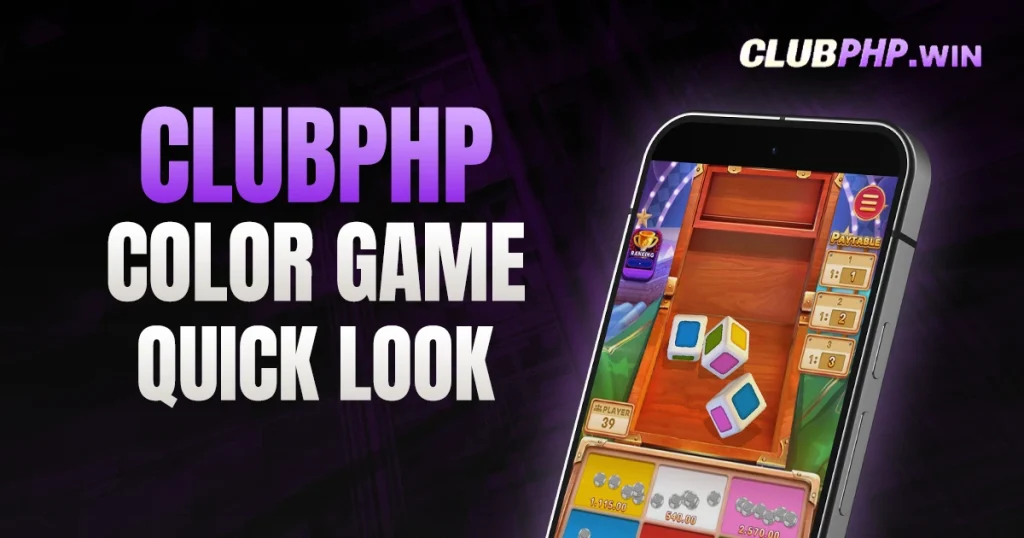 CLUBPHP Color Game Quick Look