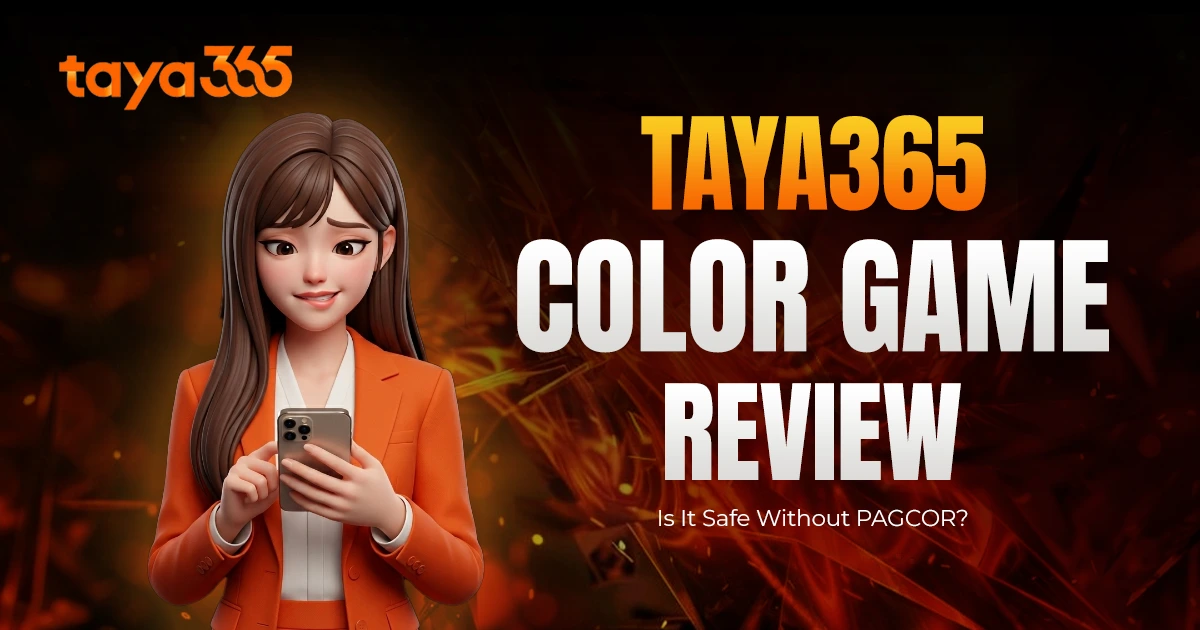 Taya365 Color Game Review: Is It Safe Without PAGCOR?